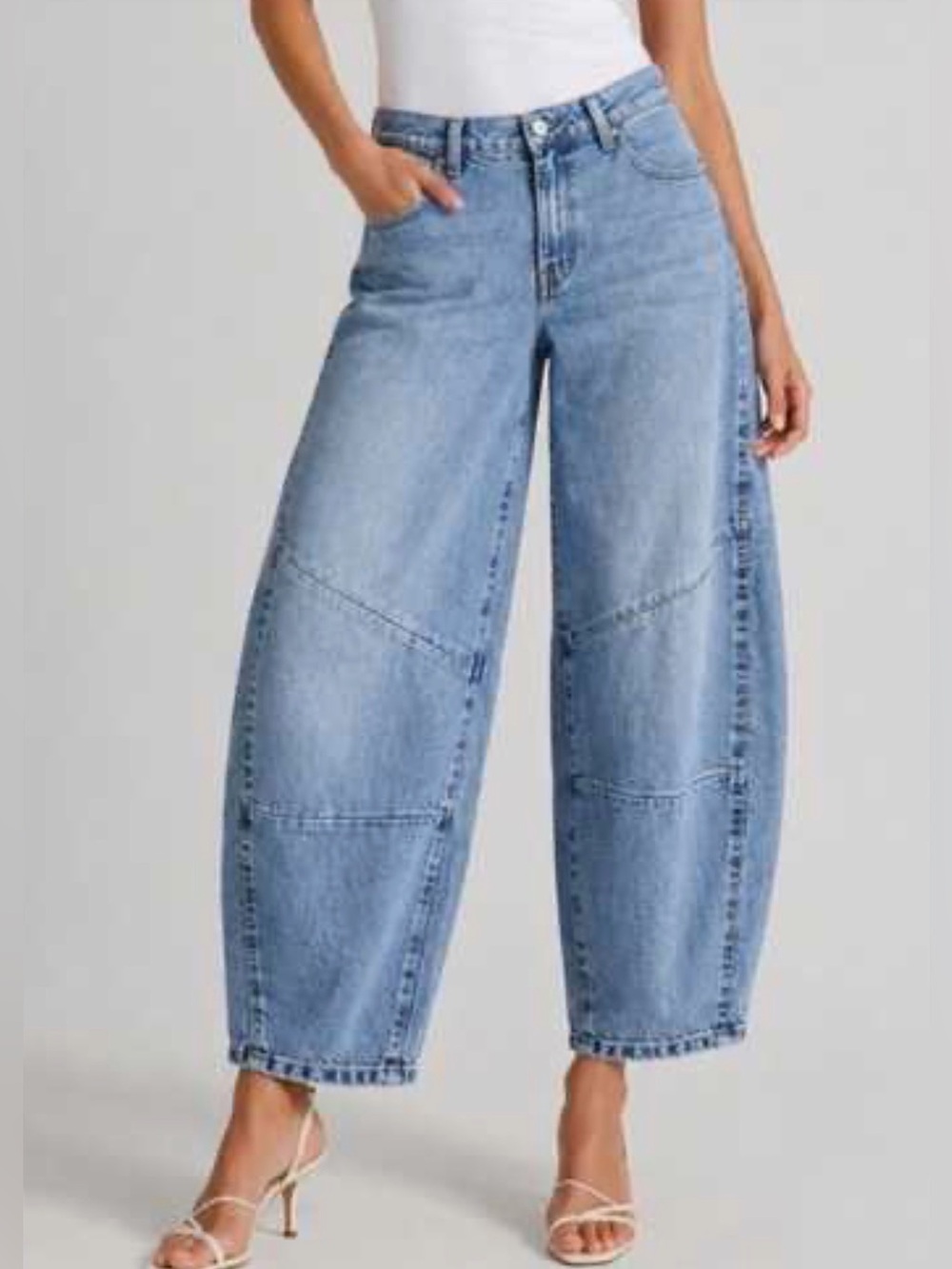 BCBGeneration Barrel Leg Jean, NWT ($119)!